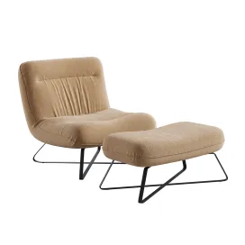 Linen armchair Helma
